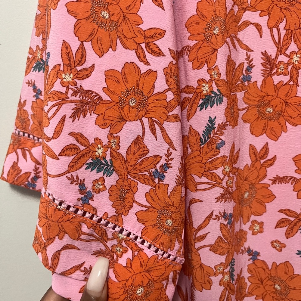 Jessica Simpson Floral Kimono - Picture 5 of 5